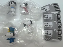 【※踊るゴマフアザラシ様専用】2点セット PEANUTS SNOOPY's コスチュームフィギュア 全4種セット カプセルトイ フルコンプ