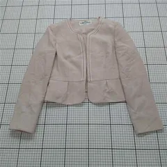 ◇ Θ リョウコキクチ RYOKO KIKUCHI by SOIR ノーカラージャケット ベージュ系 11AR レディース E 【1510240014570】