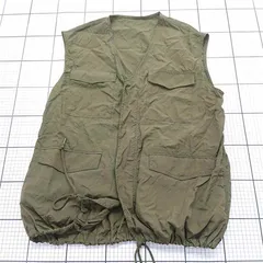 ◇ Θ チャオパニック CIAOPANIC TYPY ナイロンベスト カーキ系 メンズ ONEサイズ E  【1510240014488】
