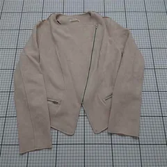 ◇ ⊇ リゼクシー RESEXXY 151710111902 ベージュ系ライダースジャケット レディース F E  【1510240016352】