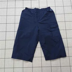 ◇ ⊂ アディダス adidas キッズ ハーフパンツ ネイビー系 160cm 男の子 E  【1510240016192】