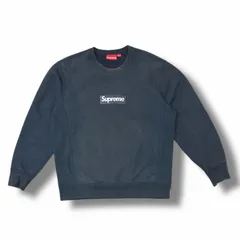 2025年最新】supreme box logo crewneck navyの人気アイテム - メルカリ