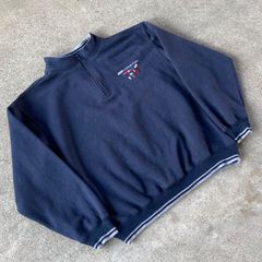 Polo Sport グレー ジップアップ トレーナー M アクティ21 星条旗 