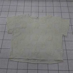 ◇ ⊂ クラシカルエルフ Classical Elf レース編み半袖ニットトップス XL レディース ホワイト系 E  【1510290012212】