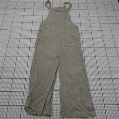 ◇ ⊂ ザラ ZARA サロペット リネン混 ベージュ系 Sサイズ レディース E  【1511060032133】