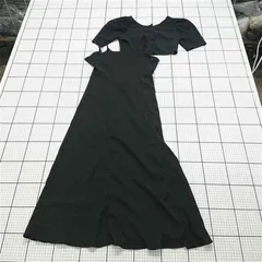 ◇ ⊂ ナイスクラップ one after another NICE CLAUP キャミワンピースセット ブラック系 レディース F E  【1511060028303】