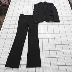 ◇ Θ レミュー LES MUES Femme G151L550-3 ブラック系 スーツセット SSサイズ レディース E  【1511110046042】