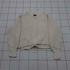 ◇ ⊇ アパートバイローリーズ apart by lowrys ケーブル編みニット アイボリー系 レディース F E  【1511110044918】