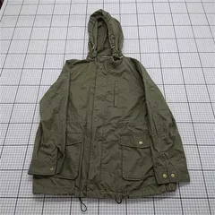 ◇ Θ ロペピクニック ROPE PICNIC フード付きモッズコート カーキ系 レディース 40 E  【1511110046127】