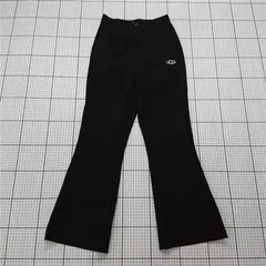 ◇ Θ アグ UGG ブラック系 フレアパンツ ポリエステル混 Mサイズ レディース E  【1511110047209】