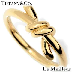 Tiffany&Co.ティファニー ノットリング silver925×Au750 VINTAGE TIFFANY&CO.｜シルバーリング ツイストノット 925/750 #11.5号
