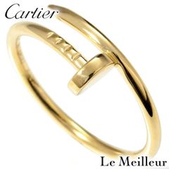 カルティエ Cartier ジュスト アン クル リング スモールモデル 指輪 B4225900 イエローゴールド K18YG 19号 中古 プレラブド 返品OK