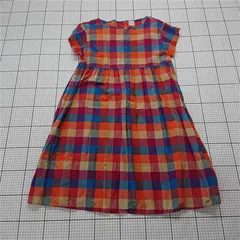 ◇ ⊂ ビュルデサボン bulle de savon チェック柄ワンピース 半袖 Fサイズ レディース E  【1511110047612】