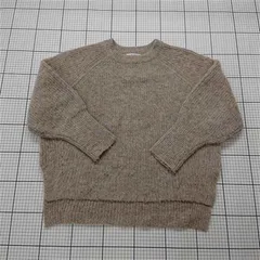 ◇ ⊇ アプレトロ ap retro AP23324 モヘア混ニットセーター ベージュ系 レディース F E  【1511110047414】