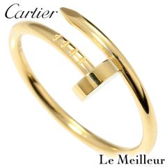 カルティエ Cartier ジュスト アン クル リング スモールモデル 指輪 B4225900 イエローゴールド K18YG 18号 中古 プレラブド 返品OK