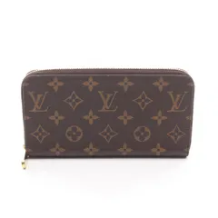 ルイ・ヴィトン LOUIS VUITTON ラウンド長財布 ジッピーウォレット M42616 PVCコーティングキャンバス ジッピー・ウォレット ユニセックス Used A