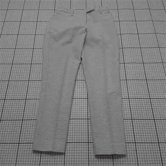 ◇ ⊂ オリヒカ テクスチャー仕上げ スラックス サイズ7 ホワイト系 レディース E  【1511120008542】