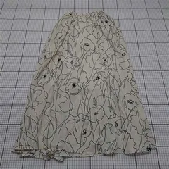 ◇ ⊂ ブージュルード 花柄スカート NO.691999 ベージュ系 レディース 38 E  【1511120008450】