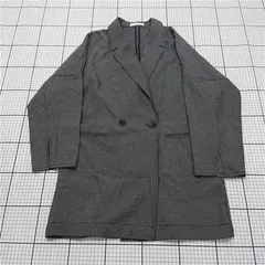 ◇ ⊇ who's who Chico フーズフーチコ ダブルボタンジャケット グレー系 レディース F E  【1511120008405】