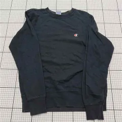 ◇ Θ チャンピオン Champion C3-C019 クルーネックスウェット ブラック系 メンズ M E  【1511250012815】