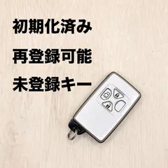 トヨタスマートキー 初期化済 再登録可能 3つボタン TOYOTA トヨタ スマートキー 20 アルファード ベルファイヤ 70 ヴォクシー ボクシー ノア 50 エスティマ 等 ALPHARD VOXY ESTIMA スペアキー 01210-10.