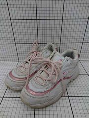 ◇ Θ フィラ FILA FS1SIA3063X-WPK レディーススニーカー ホワイト系ピンク系 23.0cm E 【1511250013515】
