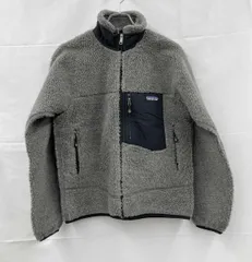 Patagonia パタゴニア フリースジャケット 23055F5 クラシックレトロX USA製 XS グレー 通年
