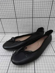 ◇ ⊇ メヌエ Menuè バレエシューズ ブラック系 24.5cm レディース E  【1512010010478】