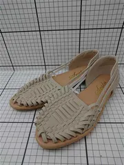 ◇ ⊇ セスト Sesto メッシュフラットサンダル ベージュ系 レディース Mサイズ E  【1512010010454】