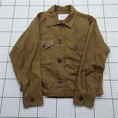 ◇ ⊇ スローブイエナ SLOBE IENA コットンジャケット ブラウン系 レディース E  【1511250015441】