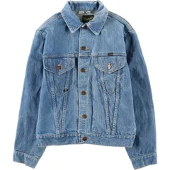 古着 70年代 ラングラー Wrangler 黒タグ デニムジャケット Gジャン USA製 メンズM相当 ヴィンテージ/eaa597875のサムネイル