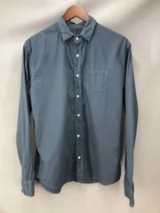 ★ Frank & Eileen フランクアンドアイリーン 712070021 長袖シャツ M ネイビー 通年