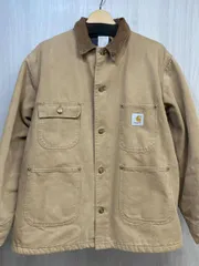 Carhartt 80s 90s チョアコート カーハート ダック カバーオール ブルゾン 裏地 ブランケット ジャケット ボタン ヴィンテージ メンズ