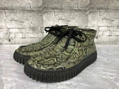 ☆パイソン柄☆ジョージコックス ラバーソール UK7 ロンドン Y2K