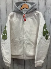 Supreme Hooded Twill Varsity Jacket ホワイト Supreme Hooded Twill Varsity Jacket White メンズ - SS22 - JP