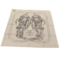 ≪値下げ≫ 【中古】HERMES エルメス CARRE カレ70 ブリッド・ドゥ・ガラ イングリッシュ・エンブロイダリー アイボリー スカーフ シルク ソワ A2404357 【無料ギフトラッピング承ります】