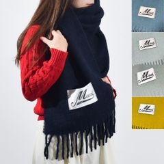 MARNI / マルニ】アルパカ マフラー ネイビー 美品 - メルカリ