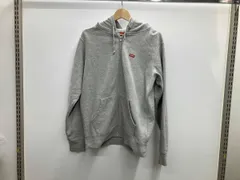 SUPREME シュプリーム SMALL BOX ZIP UP HOODED SWEAT スモールボックスロゴ ジップアップフーデッド スウェット グレー Sサイズ