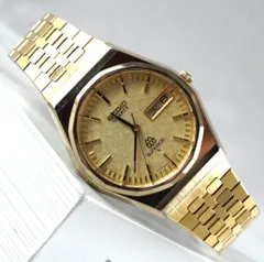 SEIKO セイコー SUPERIOR スーペリア ツインクォーツ 1979年製 メンズ 腕時計 デイデイト ゴールドGP 純正ベルト 9983-7000 ヴィンテージ vintage アンティーク antique