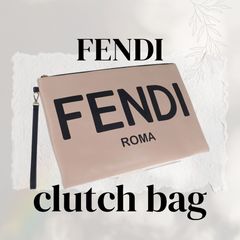 新品FENDI フェンディ トリプレット 3連ポーチ クラッチバッグ 保存袋 