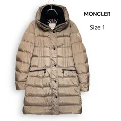 美品【MONCLER】モンクレール ダウンコート ジャケット ベージュ♡ 2026年最新】moncler コート ベージュの人気アイテム - メルカリ