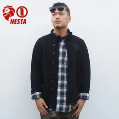 NESTA BRAND ネスタブランド ニット カーディガン / B&G JOSIE KNIT (1色) [KN1401F]  ストリート B 系 HIPHOP ヒップホップ メンズ ファッションのサムネイル