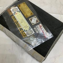 kimomo+one⬛️男前屋⬛️厳選⬛️未使用同然本場真綿結城紬⬛️定価98万円⬛️正絹⬛️キングサイズ⬛️アンサンブル⬛️一疋⬛️反物⬛️正絹⬛️巾40⬛️男着物男長羽織男襦袢男袴角帯男帯