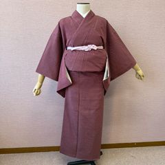 単】塩沢六條ゆきやま紬 一つ紋 未使用品5252 - メルカリ