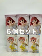 未開封 五等分の花嫁  中野二乃 フィギュア 五等分の花嫁アニメ原画展ver 2種６個セット LFQ451 f107
