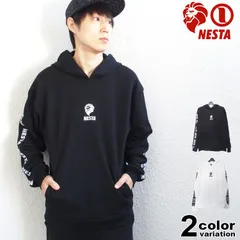 ネスタブランド パーカー プルオーバー NESTA BRAND カラー ベーシックロゴ プルパーカー (nesta brand スウェット 裏毛 トップス ネスタ 203NB1308)のサムネイル