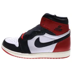 NIKE (ナイキ) AIR JORDAN 1 RETRO HIGH OG BLACK TOE REIMAGINED エアジョーダン1 レトロ OG ブラックトゥリイマジンド ツマ黒 ハイカットスニーカー US11/29cm