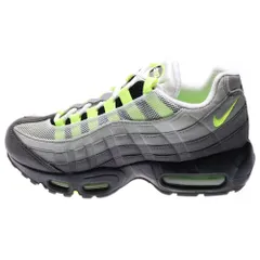 NIKE (ナイキ) AIR MAX 95 OG YELLOW GRADATION エアマックス イエローグラデ ローカットスニーカー レディース グレー/イエロー US6/24cm 554970-071