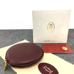 送料込み！ 未使用品 Cartier コインケース ボルドー L3000111 111