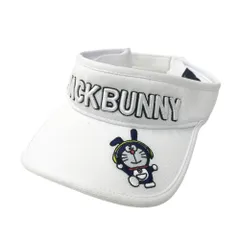 JACK BUNNY ジャックバニー ×ドラえもん サンバイザー  ホワイト系 FR [240101581065] ゴルフウェア ストスト